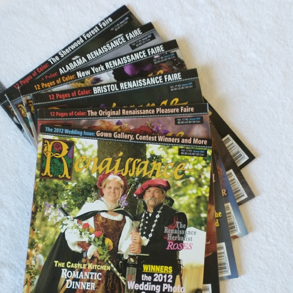 Renaissance Magazine Complete Vol. 17 from 2012
